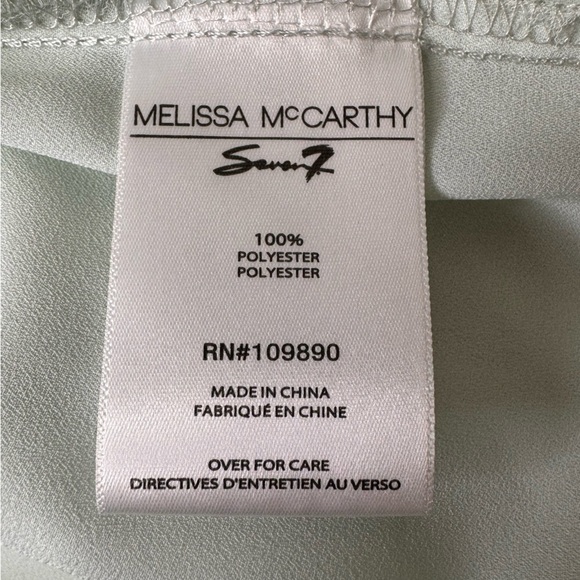 Melissa McCarthy Seven7 Cold-Shoulder Blouse Size 3x - Picture 5 of 10